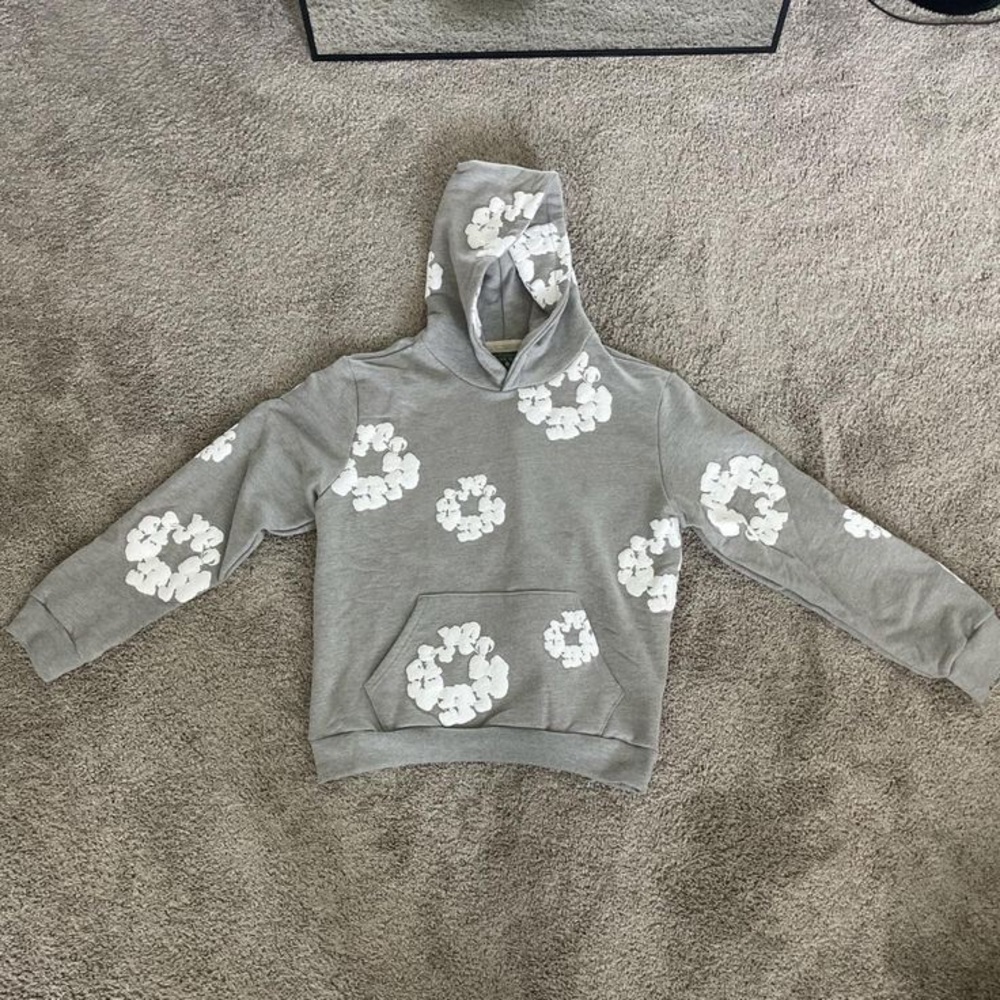 Grey Denim Tears hoodie (new)